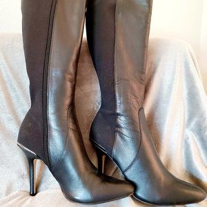 WHBM Black Leather Boots
